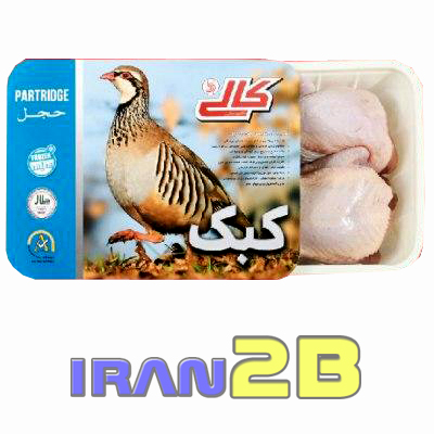 گوشت کبک بسته بندی کالی